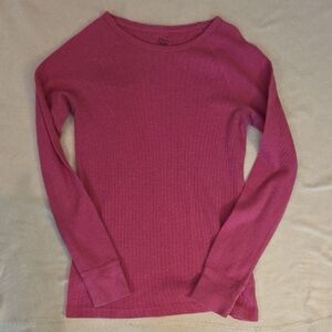 Pink Long Sleeve Top